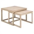 Cornus Coffee Table - Set of 2 - Oak