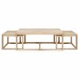 Cornus Coffee Table - Set of 3 - White Oak