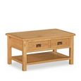 Salisbury Lite Coffee Table - 2 Drawer - Oak