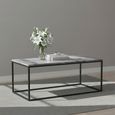 Marmora Coffee Table - Grey Marble