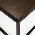 Brooklyn Coffee Table - 90cm - Square - Dark Oak