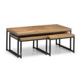Brooklyn Nest of Coffee Tables - Oak