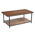 Fowey Coffee Table - Brown Mango Wood