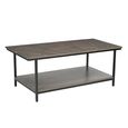 Fowey Coffee Table - Dark Brown Mango Wood