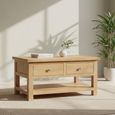 Appleby Coffee Table - 1 Drawer - Oak