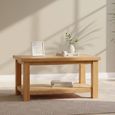 Appleby Oak 80cm Coffee Table - Oak