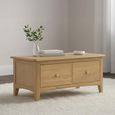 Kilkenny Coffee Table - 2 Drawer - Oak