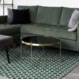 Venezia Coffee Table - Round - Large - Brass - Glass and Metal