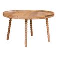 Jammu Coffee Table - Round - Mango Wood
