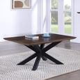 Nevada Coffee Table - Parquet Top Wood