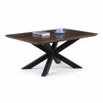 Nevada Coffee Table - Parquet Top Wood
