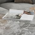 Milan Grey Marble Coffee Table