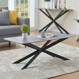 Azzurra Coffee Table  Grey Sintered Stone
