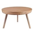 San Francisco Round Coffee Table - Ash - JF712