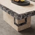 Venice Coffee Table - Cream Marble