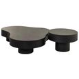 Clearance - Bogor Coffee Tables - Set of 2 - Dark Wood - A478