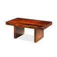 Cube Sheesham Block Coffee Table