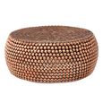 Clearance - Templar Coffee Table - Round - Copper Beaded - FSS16480