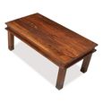 Indian Sheesham Chunky Large Coffee Table