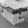 Venice Coffee Table - Armani Grey Engineered Marble
