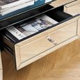 Valencia Coffee Table - 2 Drawer - Mirrored