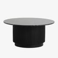 Erie Coffee Table - Round - Large - Black Marble