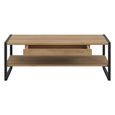 High Rock Coffee Table - 1 Drawer - Oak
