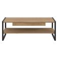 High Rock Coffee Table - 1 Drawer - Oak