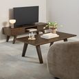 A-Line Coffee Table - Smoked Oak
