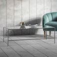 Clearance - Rothbury Coffee Table - Glass and Chrome - FSS13229