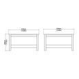 Madrid Coffee Table - Black