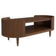 Williamson Coffee Table - Oval - Mid Gloss Lacquered