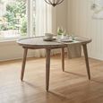 Clearance - Agra Coffee Table - Round - Grey Copper - A625
