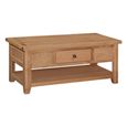 Appleby Coffee Table - 1 Drawer - Oak