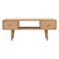 Jenson Oak Coffee Table - 2 Drawer