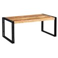 Cosmo Coffee Table - Industrial Style - Wooden and Metal