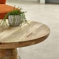 Surrey Coffee Table - Round - Solid Mango Wood