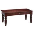 Jaipur Coffee Table - 1 Drawer - Solid Mango Wood