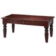 Jaipur Coffee Table - 1 Drawer - Solid Mango Wood