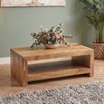 Dakota Coffee Table - 110cm - Light Mango Wood