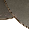Bloomville Shagreen Top Round 2 Tier Coffee Tables