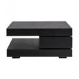 Oakura Black Oak C Blok Coffee Table