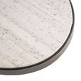 Biloxi Coffee Table - Abstract - Brown - Marble and Metal