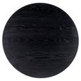 Jazz Black 2 Tier Round Coffee Tables