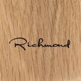 Riva Natural Oak Abstract Shape Coffee Table