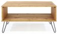 Augusta Pine Coffee Table with Hairpin Legs