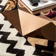 Allure Coffee Table - Diamond Cut - Rose Gold