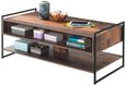Alpena Rustic Oak 3 Drawer Coffee Table