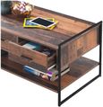 Alpena Rustic Oak 3 Drawer Coffee Table