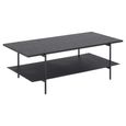 Angus Coffee Table - Black Melamine